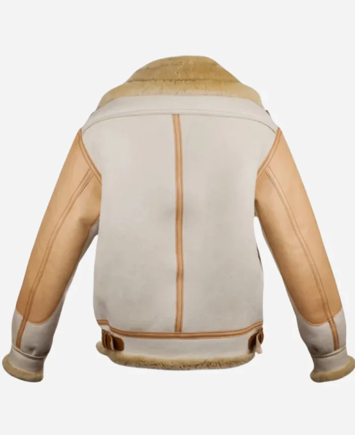 Masters-Of-The-Air-Callum-Turner-B3-Leather-Shearling-Jacket