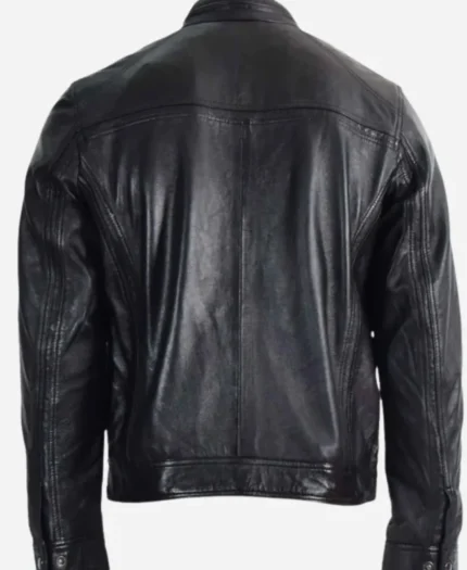 Mens-Black-Racer-Leather-Jacket