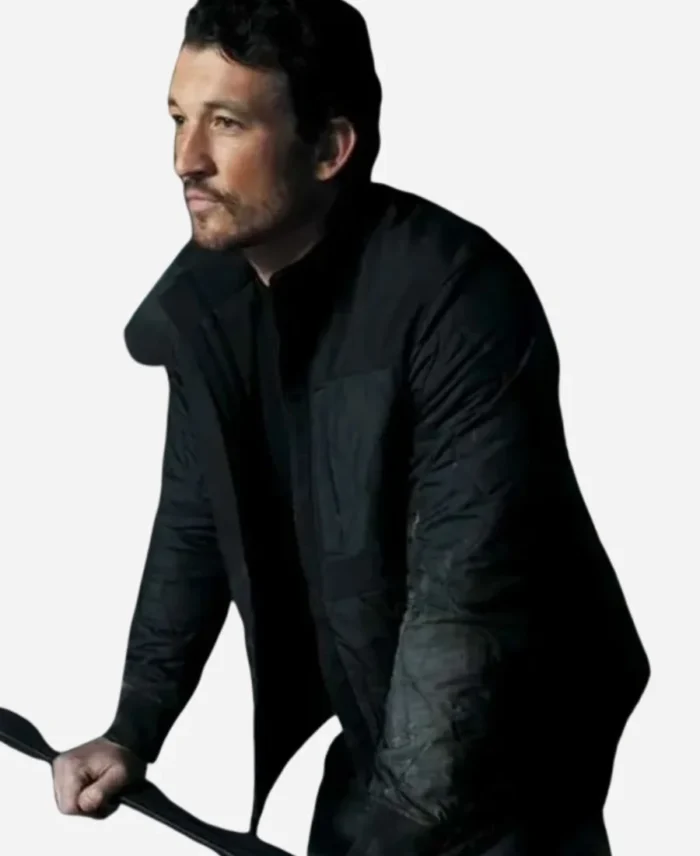 Miles-Teller-The-Gorge-2025-Black-Jacket