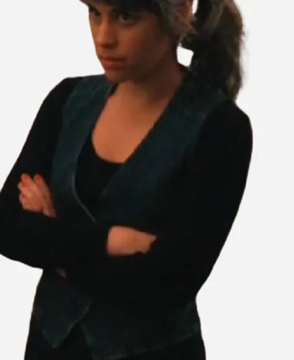 Mythic-Quest-2025-Ashly-Burch-Dark-Denim-Vest