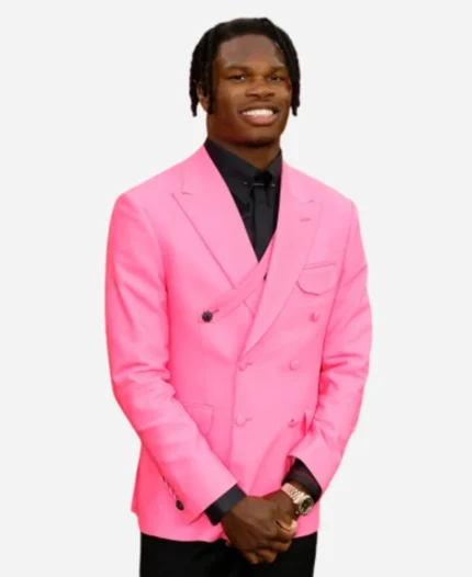 NFL-Draft-2025-Travis-Hunter-Pink-Blazer
