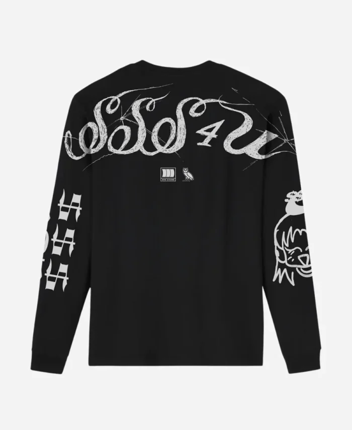 October-Very-Own-4U-Longsleeve-Black-T-Shirt-For-Sale