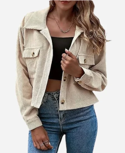 TV-Series-Million-Dollar-Secret-Season-01-Caras-Corduroy-Jacket-For-Sale
