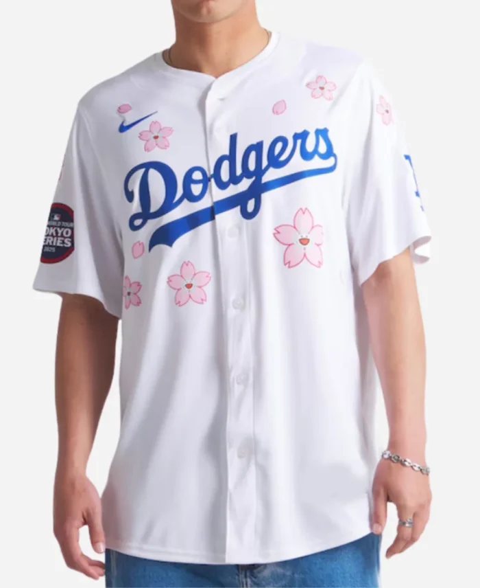 Takashi-Murakami-LA-Dodgers-White-Jersey-For-Sale