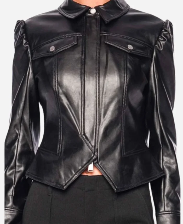 Taylor-Tomlinson-TV-Series-After-Midnight-2025-Black-Leather-Jacket