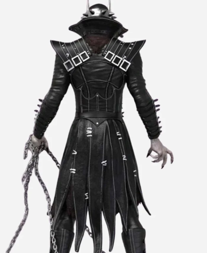 The-Batman-Who-Laughs-Leather-Black-Coat-For-Sale
