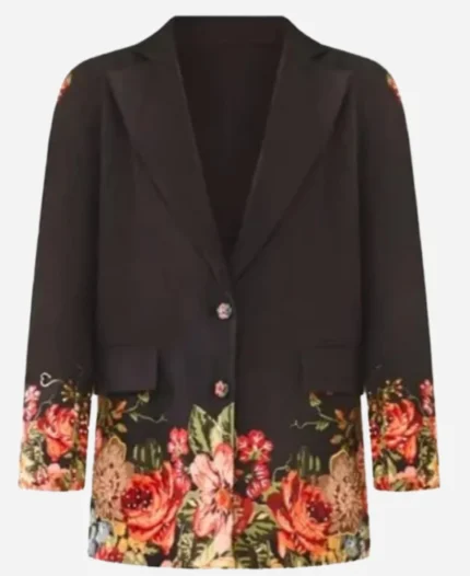 Today-Show-2025-Clea-Shearer-Black-Floral-Blazer-For-Women