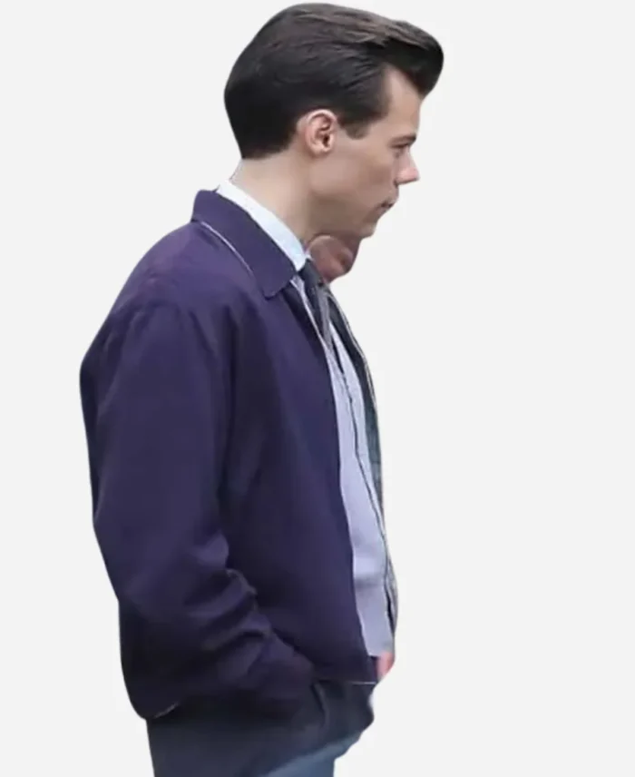 Tom-Drama-Movie-My-Policeman-2021-Harry-Styles-Blue-Jacket