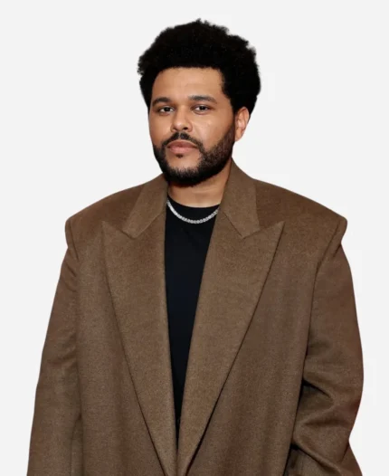2025-The-Weeknd-NY-Premiere-Hurry-Up-Tomorrow-Brown-Trench-Coat
