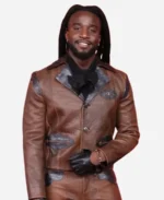 60th-Academy-Country-Music-Awards-2025-Winner-Shaboozey-Brown-Leather-Jacket