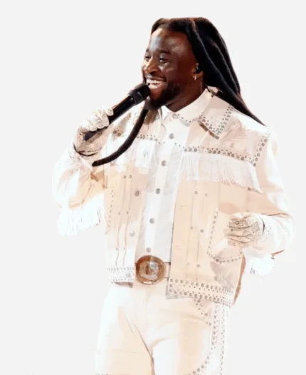 ACM-Awards-2025-Shaboozey-Fringe-Jacket