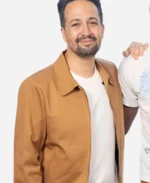 American-Idol-S23-Lin-Manuel-Miranda-Brown-Shirt-Jacket-1