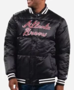 Atlanta-Braves-Starter-Black-Jacket
