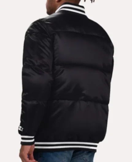 Atlanta-Braves-Starter-Black-Puffer-Jacket