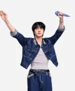 BTS-Singer-Kim-Seok-jin-The-Tonight-Show-Starring-Jimmy-Fallon-Concert-Blue-Denim-Jacket