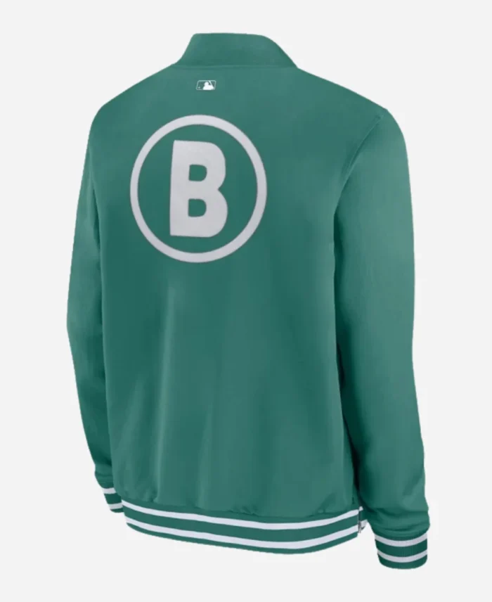 Boston-Red-Sox-Authentic-Collection-City-Connect-Mens-Nike-MLB-Full-Zip-Green-Bomber-Jacket