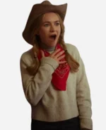 Britt-Robertson-The-Merry-Gentlemen-Beige-Crewneck-Sweater