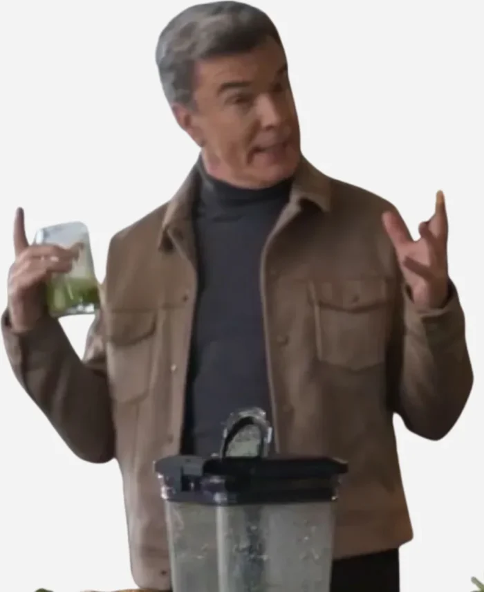 Christopher-Shyer-Movie-Return-to-Office-2025-Brown-Jacket