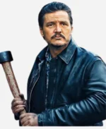 Clint-Movie-Freaky-Tales-2025-Pedro-Pascal-Black-Leather-Jacket