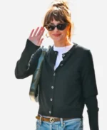 Dakota-Johnson-Knitted-Cardigan