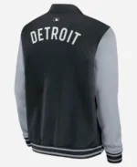 Detroit-Tigers-Dugout-Full-Zip-Black-And-Grey-Bomber-Jacket