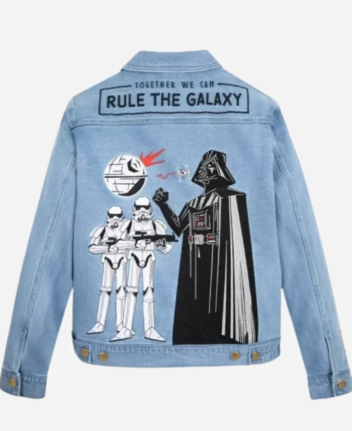 Disneyland-Rule-the-Galaxy-Star-Wars-Denim-Blue-Jacket