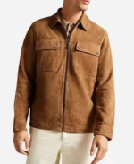 Dr.-Frasier-Crane-Kelsey-Grammer-Brown-Suede-Leather-Jacket
