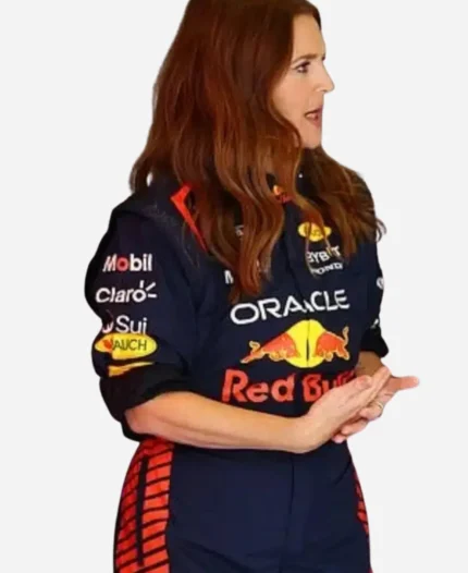 Drew-Barrymore-F1-Grand-Prix-Red-Bull-Jumpsuit