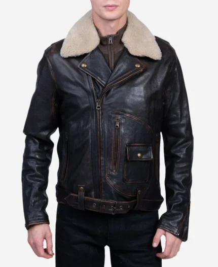 Dylan-Walsh-TV-Series-Superman-And-Lois-Season-02-Sam-Lane-Black-Leather-Jacket