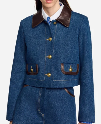 E-News-Emily-Curl-Denim-Leather-Jacket-For-Sale