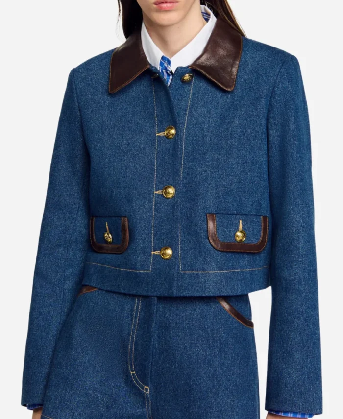 E-News-Emily-Curl-Denim-Leather-Jacket-For-Sale