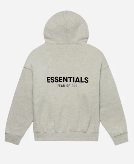 Essentials-Dark-Oatmeal-Pullover-Grey-Hoodie