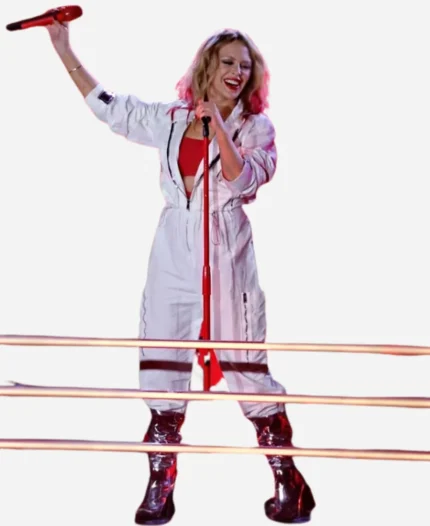 F1-Grand-Prix-2023-Kylie-Minogue-White-Jumpsuit