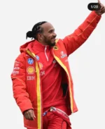 F1-Racer-Lewis-Hamilton-Scuderia-Ferrari-Motosports-2025-Red-Hooded-Jacket