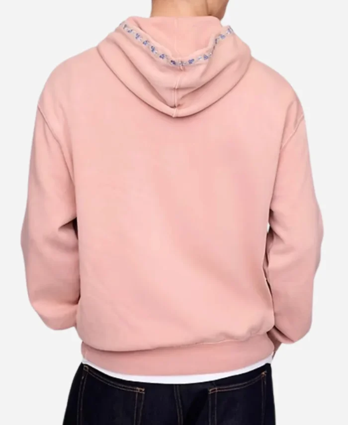 Gap-VintageSoft-Oversized-Logo-Pink-Pullover-Hoodie