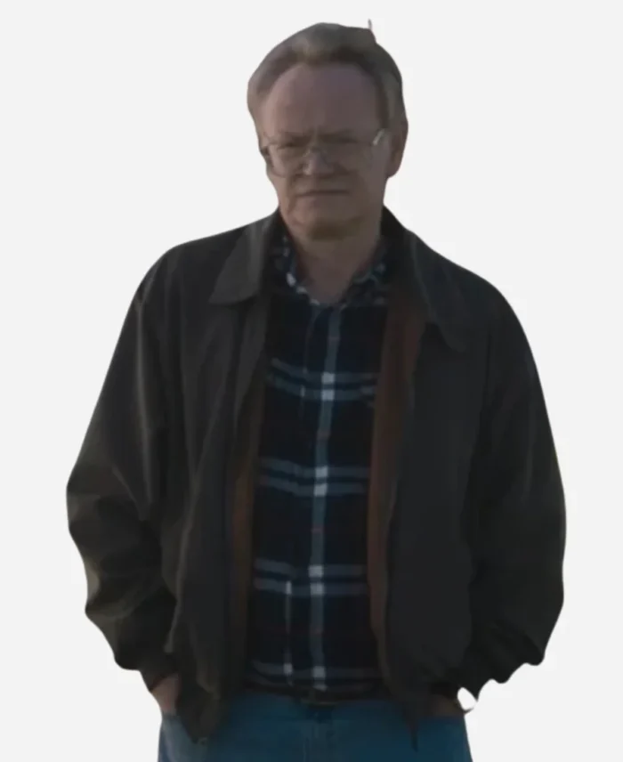 Jared-Harris-Movie-Brave-the-Dark-2025-Stan-Deen-Green-Cotton-Jacket