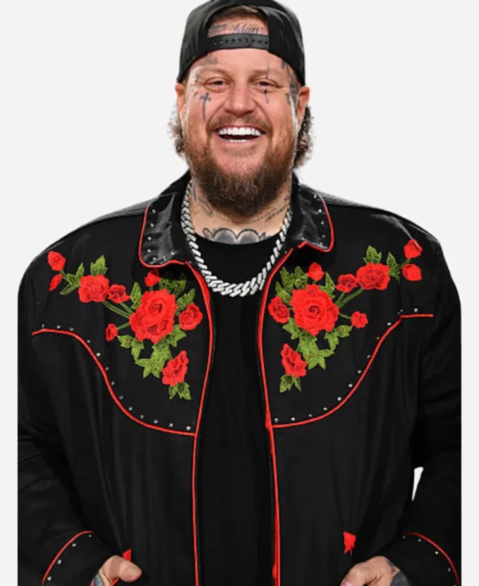 Jelly-Roll-LA-Black-Floral-Jacket-For-Sale