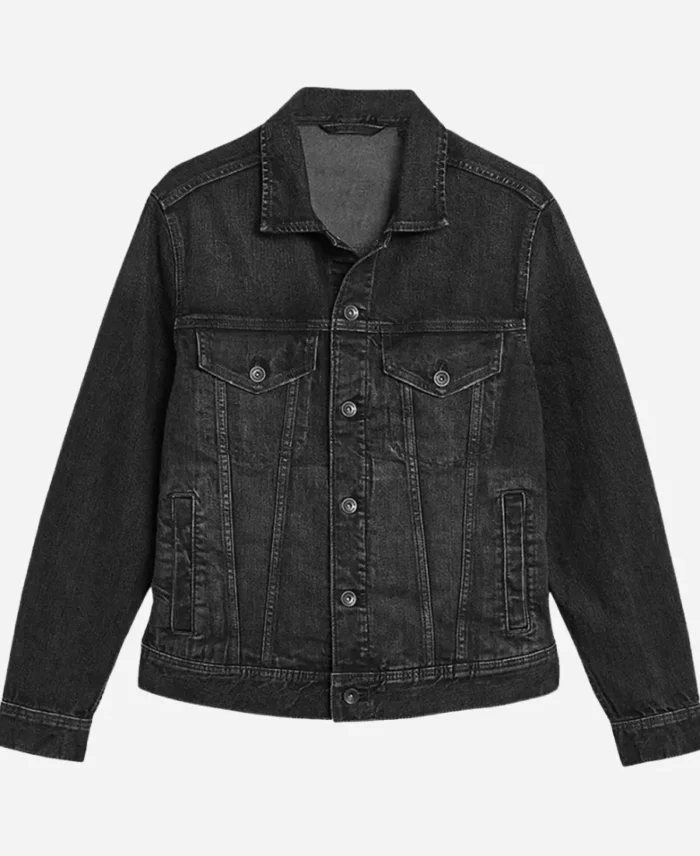 Joe-Manganiello-The-Kill-Room-Denim-Black-Jacket