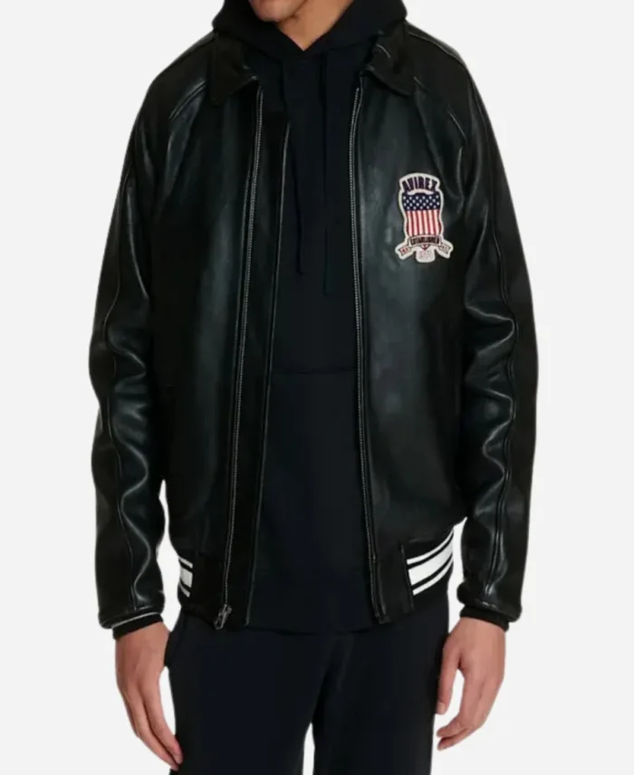 Krazy-TV-Series-Supacell-Ghetts-Black-Leather-Jacket