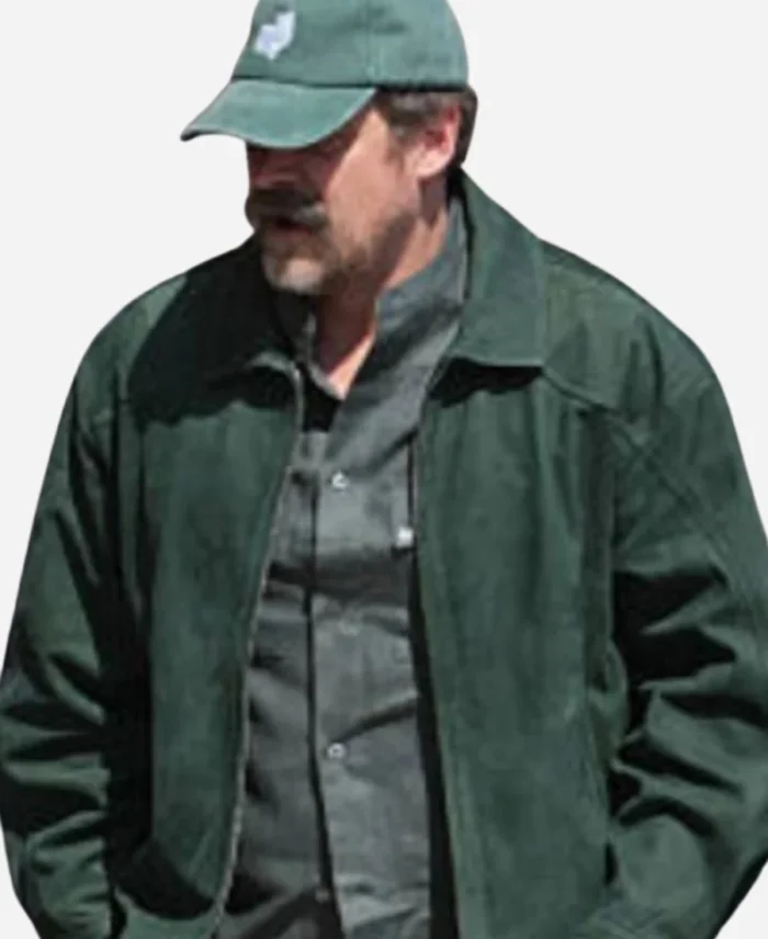 LA-2025-David-Harbour-Green-Jacket-For-Sale