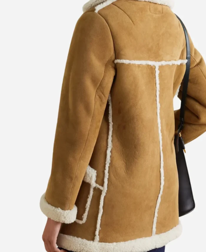 Lana-Lang-Superman-And-Lois-S02-Shearling-Coat