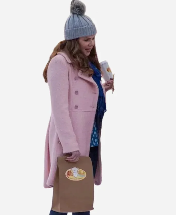 Lauren-Graham-Gilmore-Girls-Pink-Coat