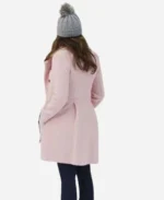 Lauren-Graham-Tv-Series-Gilmore-Girls-Lorelai-Gilmore-Pink-Wool-Coat