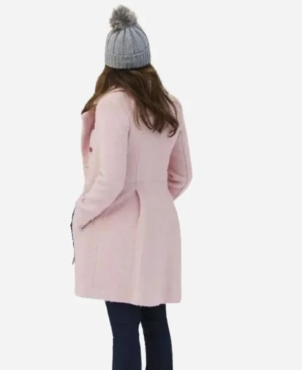 Lauren-Graham-Tv-Series-Gilmore-Girls-Lorelai-Gilmore-Pink-Wool-Coat