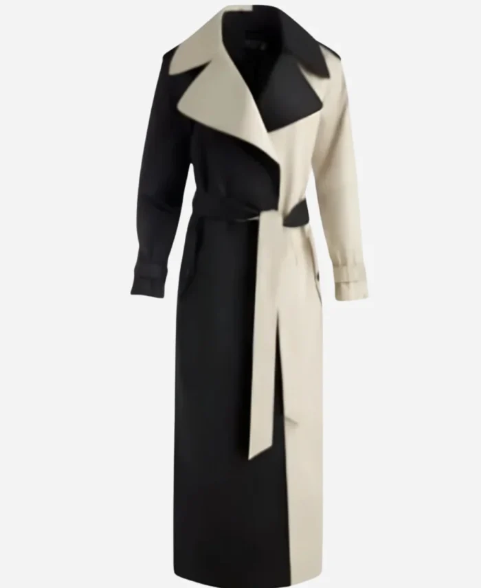 Mabel-Mora-Tv-Series-Only-Murders-in-the-Building-S04-Selena-Gomez-Black-And-White-Coat