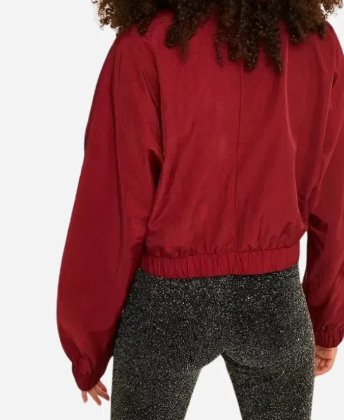 Megan-Trower-The-Feud-S01-Striped-Red-Jacket