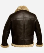 Mens-Brown-Shearling-Lined-Aviator-Bomber-Leather-Jacket-For-Sale