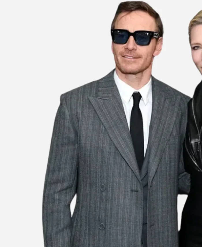 Michael-Fassbender-Movie-Black-Bag-2025-George-Woodhouse-Grey-Trench-Coat