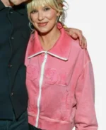 Millie-Bobby-Brown-Movie-The-Electric-State-2025-Afterparty-Michelle-Greene-Pink-Jacket
