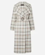 Miranda-Hobbes-And-Just-Like-That-Season-03-Cynthia-Nixon-Checked-Belted-Trench-Coat
